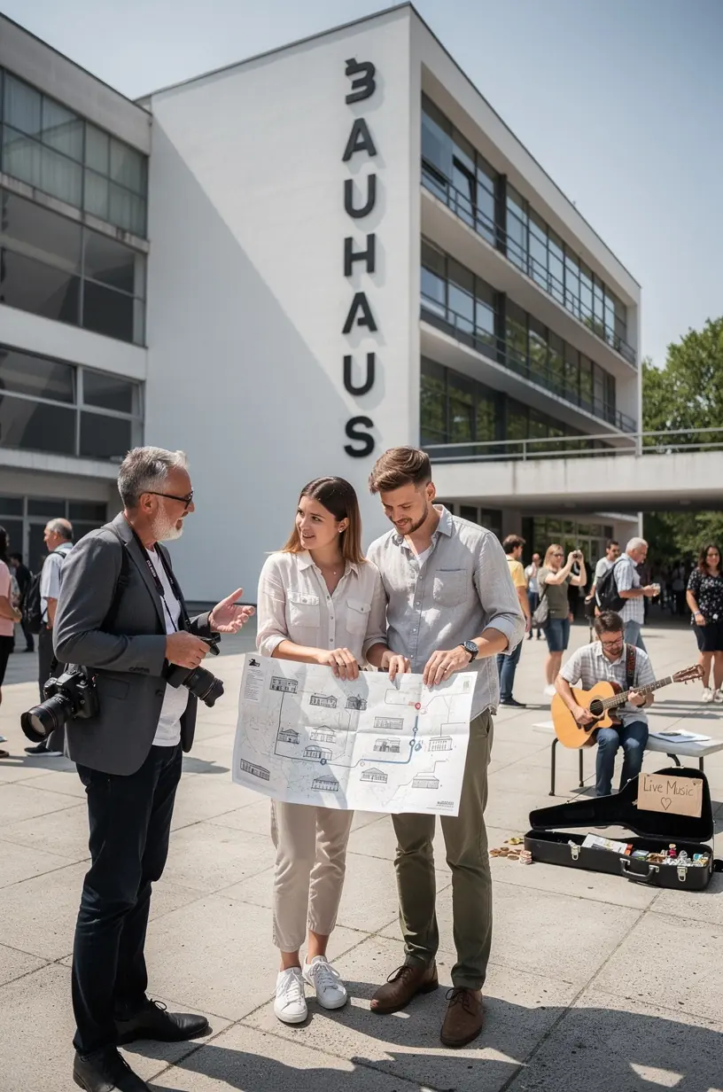 Detailansicht eines modernen Stadtviertels mit innovativen Fassadengestaltungen und nachhaltiger Bauweise.